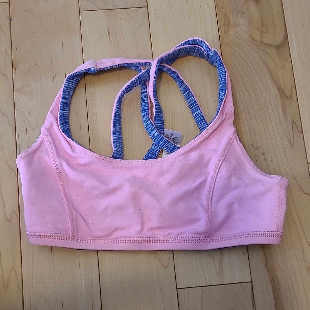 Ivivva Girls Size 8 Reversible Bra
